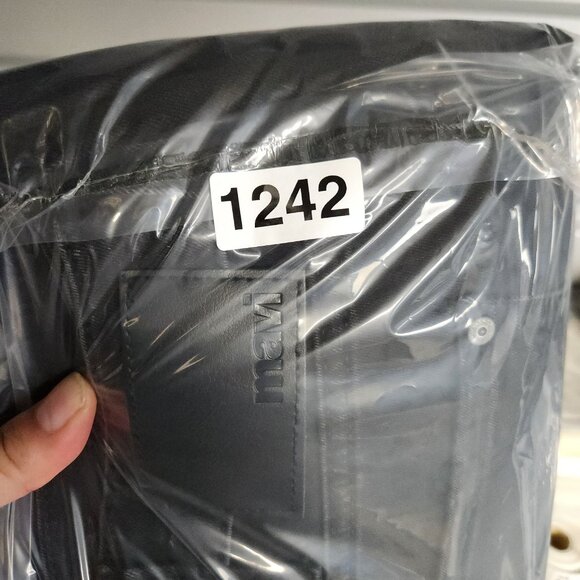 Mens Mavi Zach Straight Leg size 42x34 Mid Rise Black Denim Jeans - Picture 11 of 11